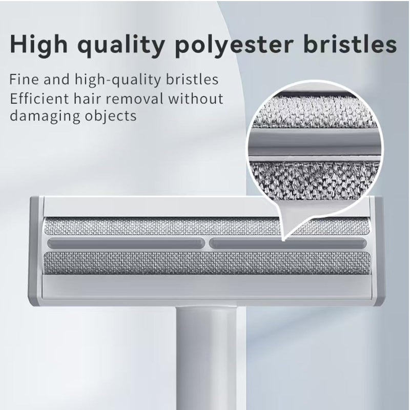 Rorodog Pet Hair Remover & Lint Roller- Remove Cat/Dog Hair from Car Interiors, Furniture, Couch, Carpet and Bedding - Reusable & Washable Animal Fur Removal Tool for Pet Owners (Gray & White) - Image 3